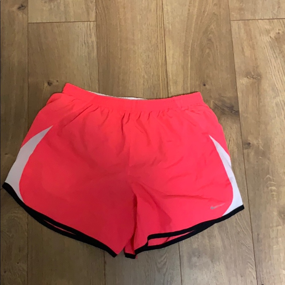 Pink nike shorts